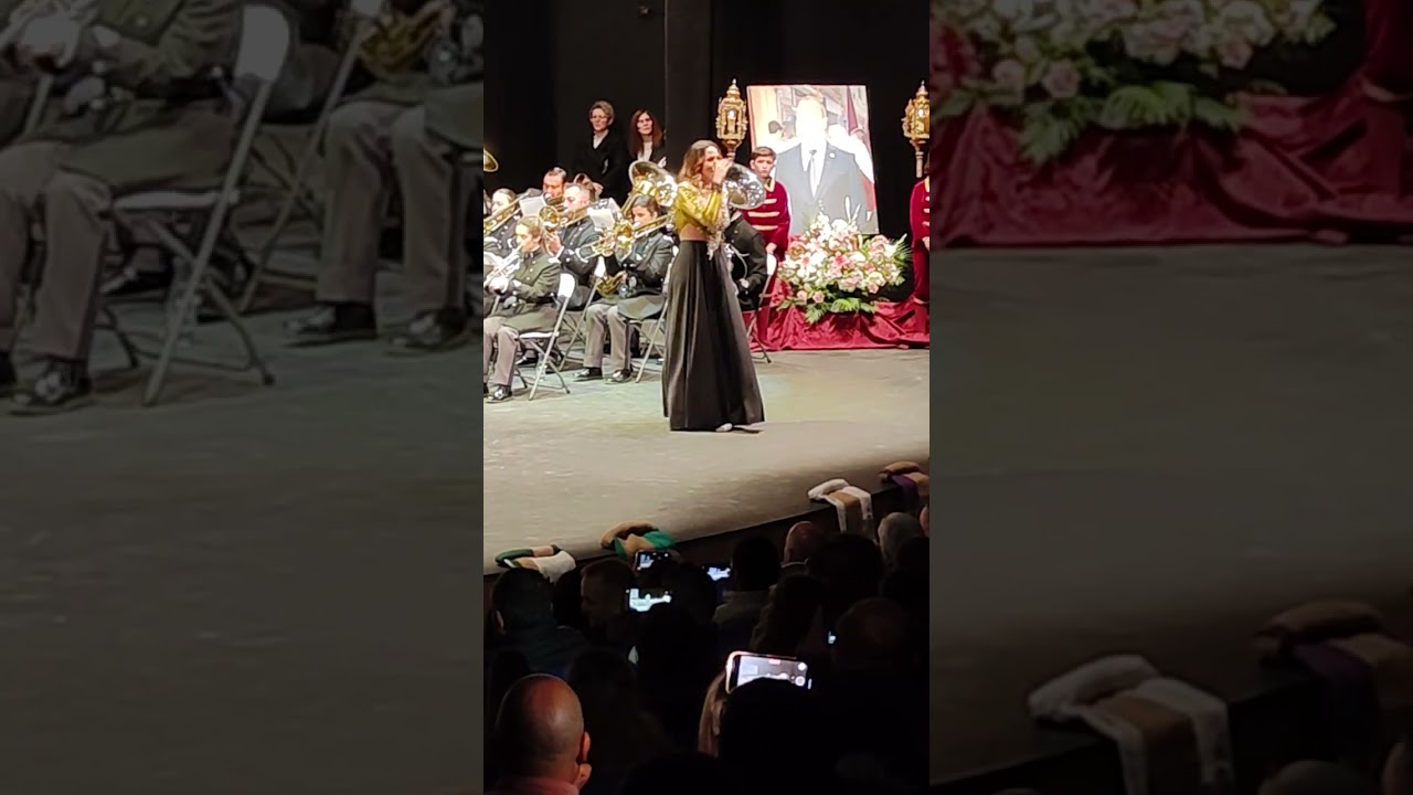 LA SAETA Ana de Caro en la Casa Colón Huelva 