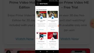 HOW TO ACTIVATE AMAZON PRIME VIDEO AIRTEL OFFER screenshot 1