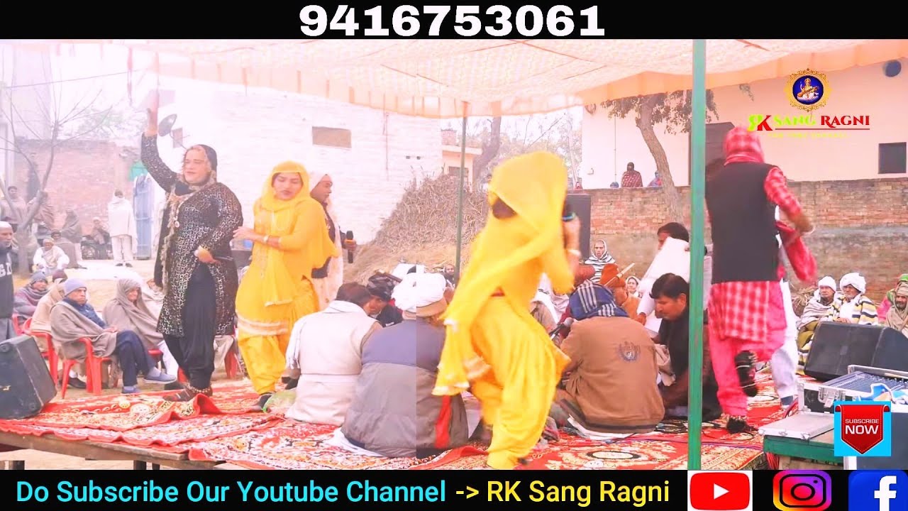 दादा लख्मीचंद जी के पोते ने किया अध्यात्मिक सांग पदमावत/Sang_Padmavat/महान सांगी श्री विष्णु दत्त जी