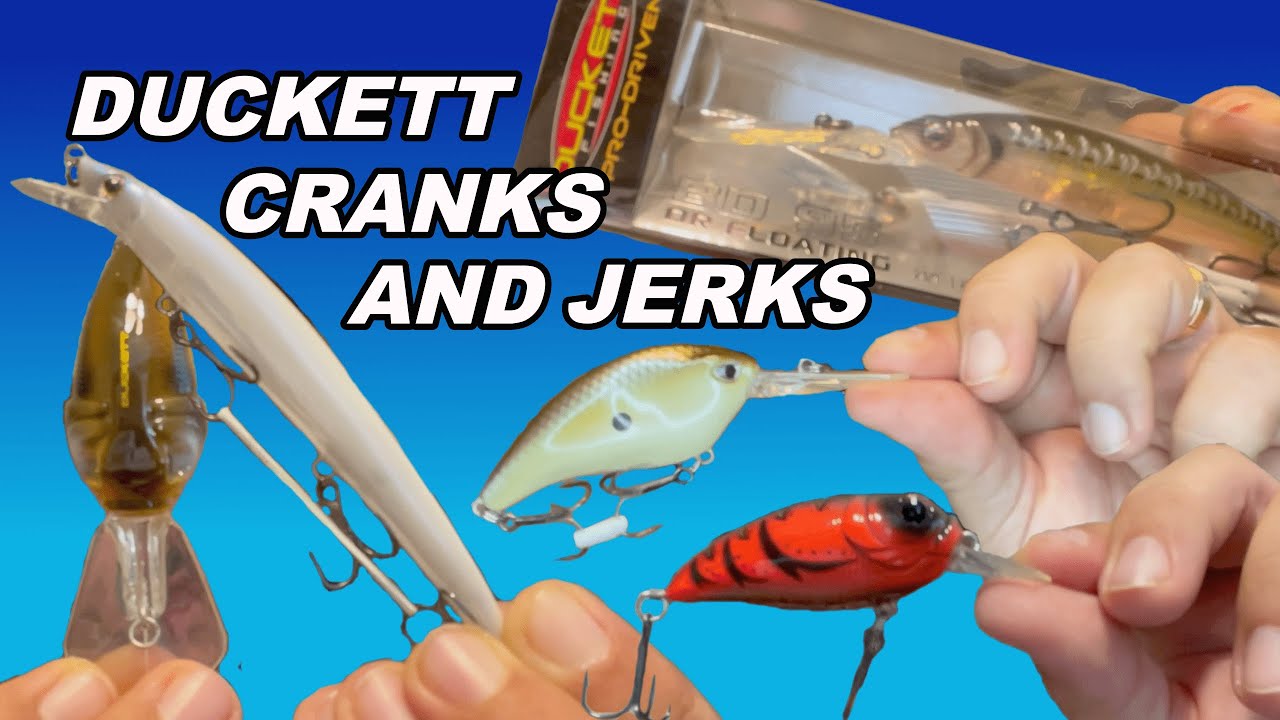 NEW Lure Unboxing and Review - Duckett Fishing Crankbaits and