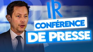 Conférence de presse de François-Xavier Bellamy du 25 avril 2024