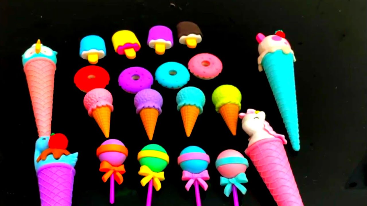 Erasers VideoLearn Colors with erasersColors learningColors Learning