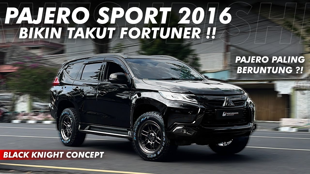 MODIF BLACK CHROME PAJERO!! BIKIN NAIK KELAS & FRESH!!