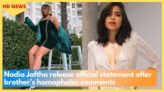 Nadia Jaftha release official statement after brother’s homophobic comments