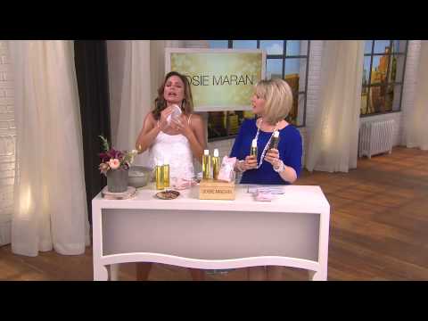Josie Maran Argan Oil Love Your Skin Face & Body Cleansing Trio with Mary Beth Roe-thumbnail