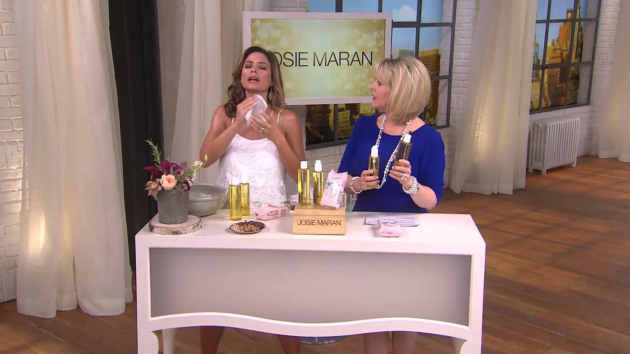Josie Maran Argan Oil Love Your Skin Face & Body Cleansing Trio with Mary Beth Roe