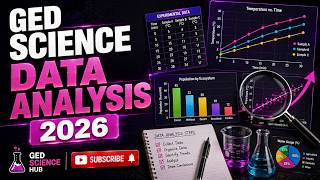 GED Science Data Analysis 2026 | Graphs, Tables & Evidence-Based Questions