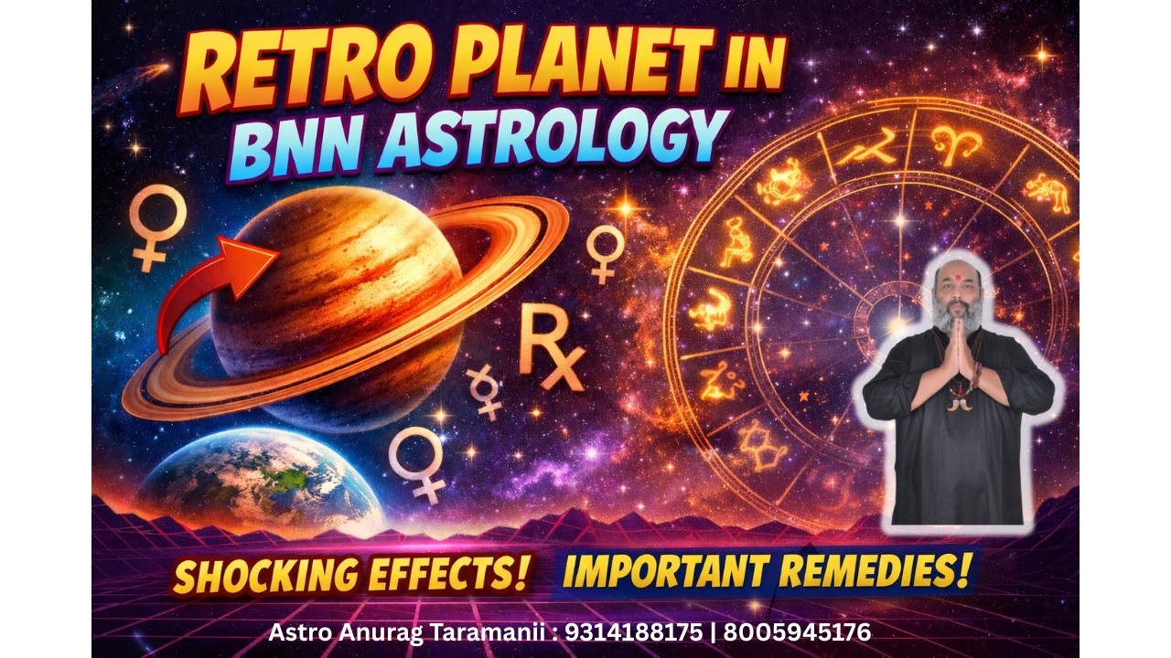 Retro Planets in your Horoscope as per BNN Astrology