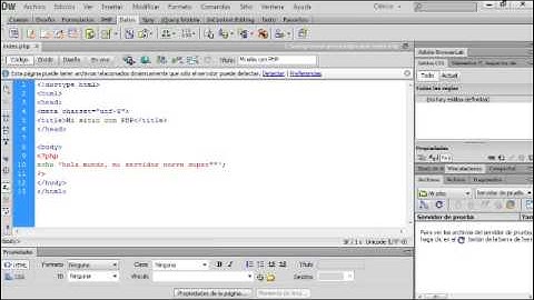 02 dw y php Hacer conexion a base de datos