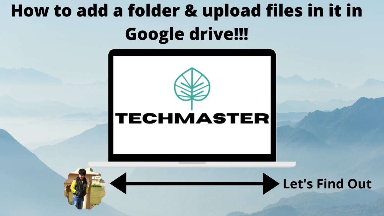 How to make a folder & how to add files in Google Drive - YouTube