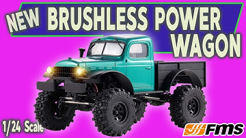 New FMS Power Wagon-Brushless Power for the FCX24