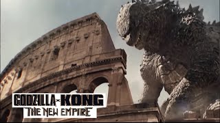 New Footage Released Godzilla X Kong | Destroying The Colosseum