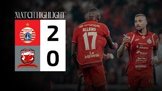[HIGHLIGHT] Persija 2-0  Madura United FC | Dua Gol Penalti Bawa Kemenangan di Stadion GBK