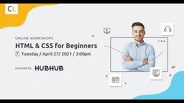 HTML and CSS online workshops | 27.04.2021 | Coders Lab & HubHub