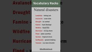 Disaster Vocabulary Hacks That Sound Strong and Powerful