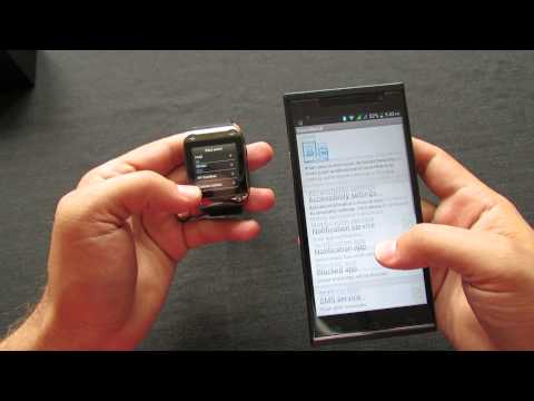 How to set up a smart watch t8m