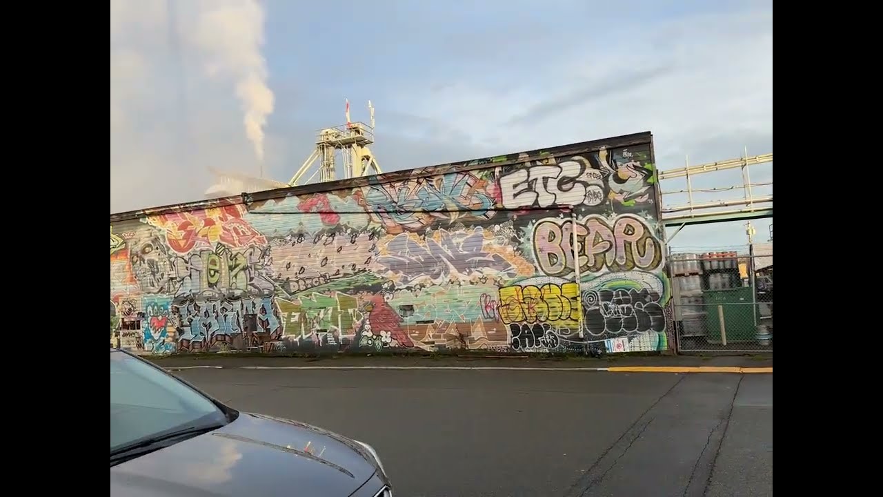 Discovery St. walk of the 500 block. - Victoria B.C.