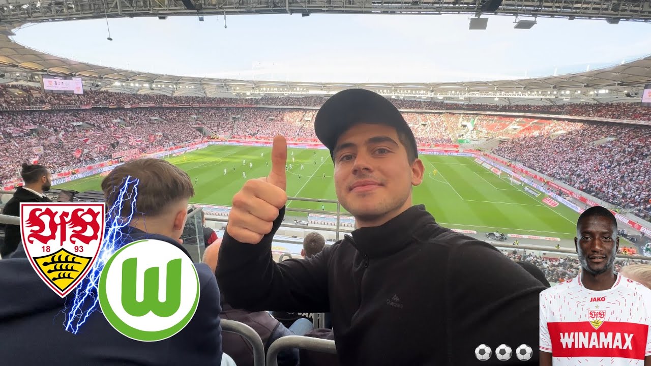 EIN ganz NORMALER TAG für Guirassy😅 HATTRICK⚽️⚽️⚽️ | VFB STUTTGART vs VFL WOLFSBURG | Stadionvlog