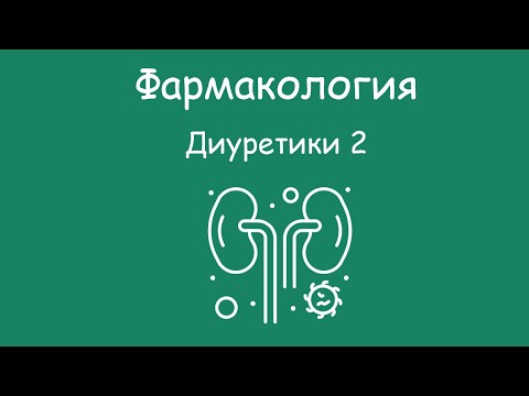 Фармакология Диуретики 2 часть