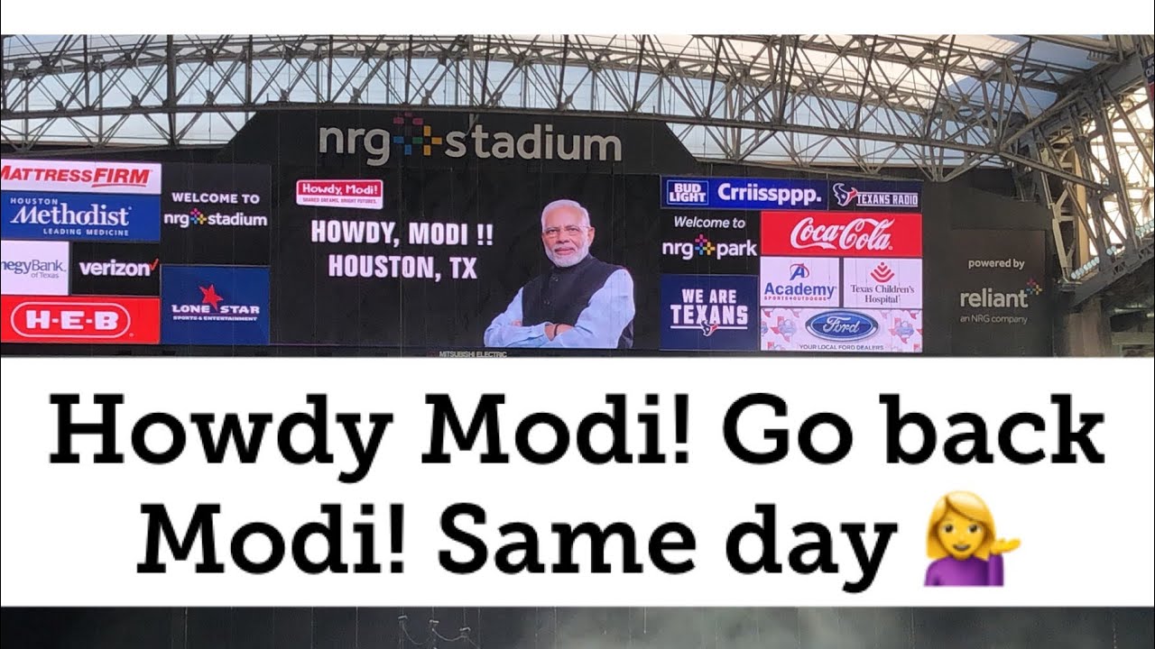 Howdy Modi | USA Live from Houston | Go Back Modi Protest in America | Article 370