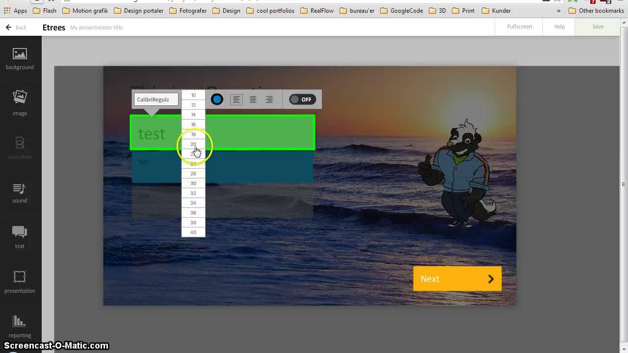 eTrees authoring system tutorial