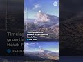 Timelapse of fast-moving Hawk Fire shows billowing smoke