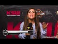 Emilia Czerwińska pokonuje Sarę Luzar-Smajić na KSW 72 | Wywiad backstage