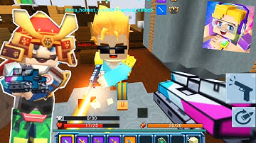 Blockman GO - Review Laser Assistant in Build and Shoot