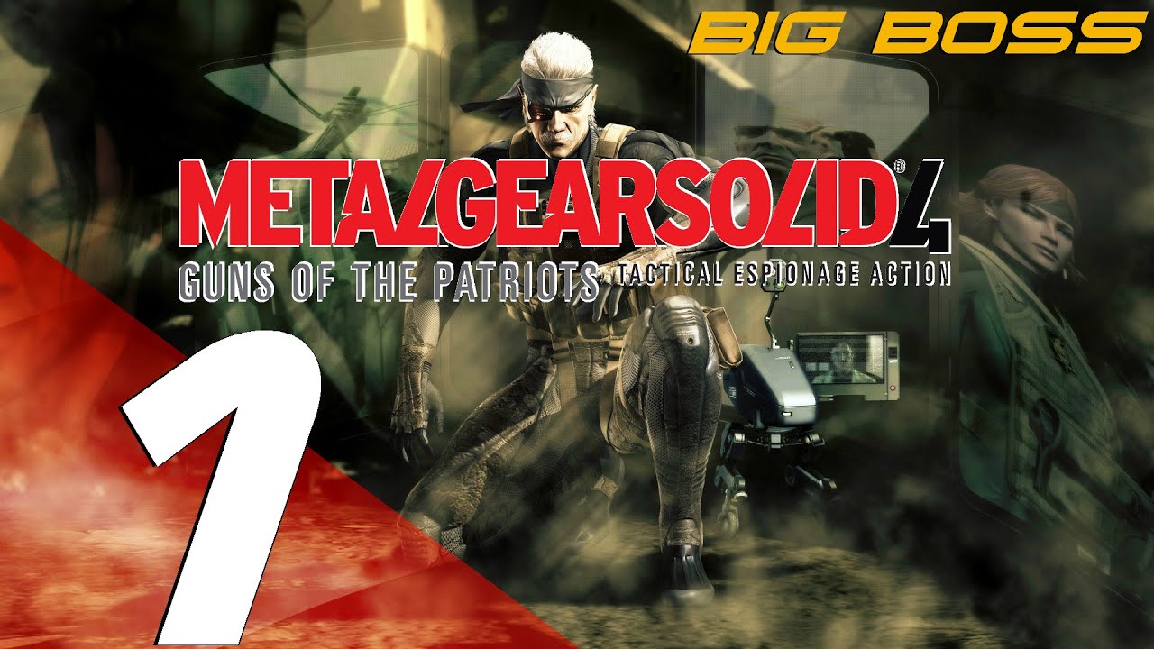 Metal Gear Solid 4 - Big Boss Extreme Walkthrough Part 1 - Prologue ...