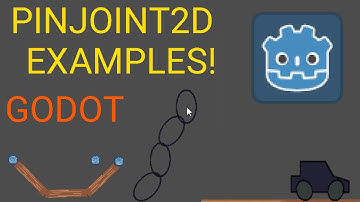 Linking bodies with PinJoint2D in Godot!