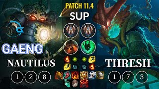 DFM Gaeng Nautilus vs Thresh Sup - KR Patch 11.4