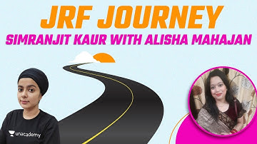 10:00 AM - NTA UGC NET / JRF 2021 | JRF Journey | Simranjit Kaur with Alisha Mahajan