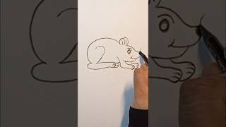 2= Real Rat 🐀 Drawing #drawing #animalart #art #drawing4kids #easydrawing #shorts #rat#trending