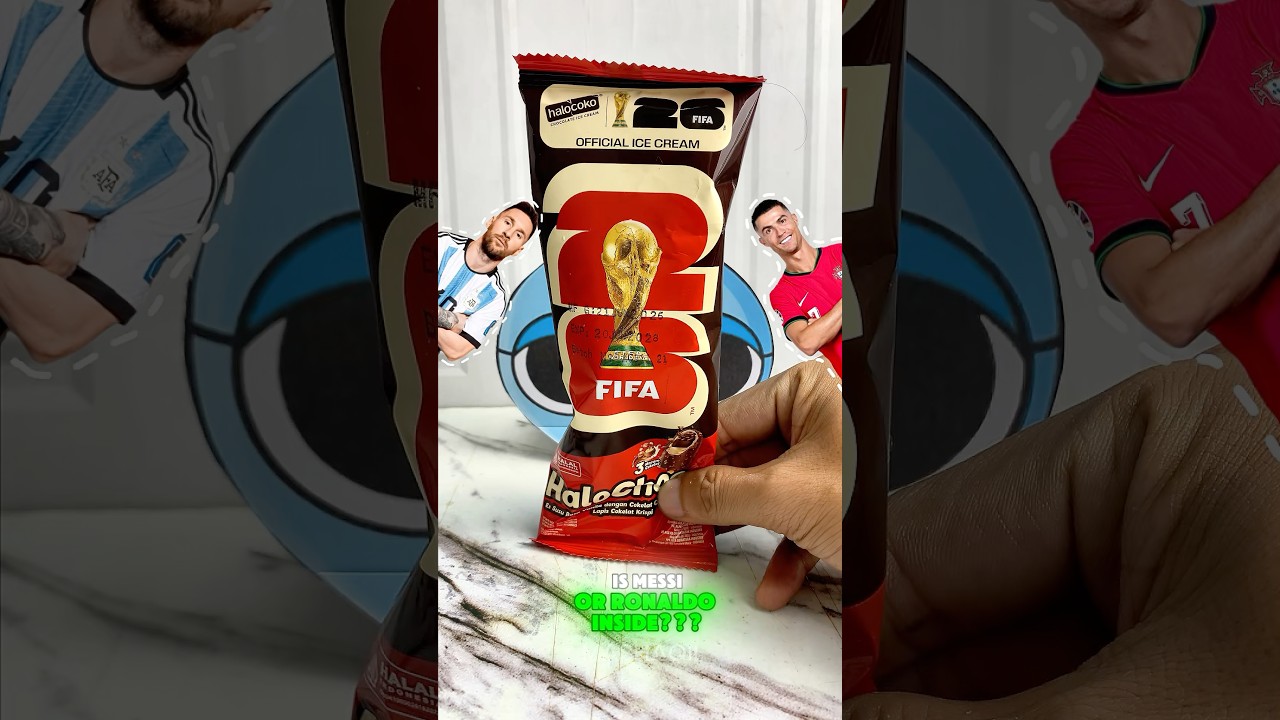 Is Messi or Ronaldo Inside?? #asmr #worldcup