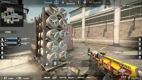 Amazing Ace By Shox | Cloud 9 vs. G2 Esports - ESL One Cologne 2016 - Katowice Offline Qualifier