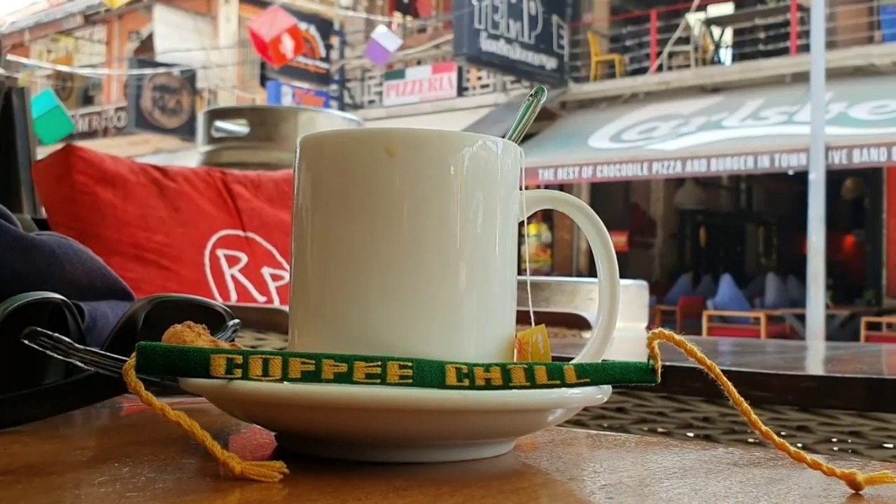 The RED PIANO Bar on PUB STREET Siem Reap Cambodia - Twinnings Tea Time on Sok San Rd - 