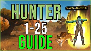 WHAT PET? Beginner Hunter 1-25 Leveling Guide SoD WoW