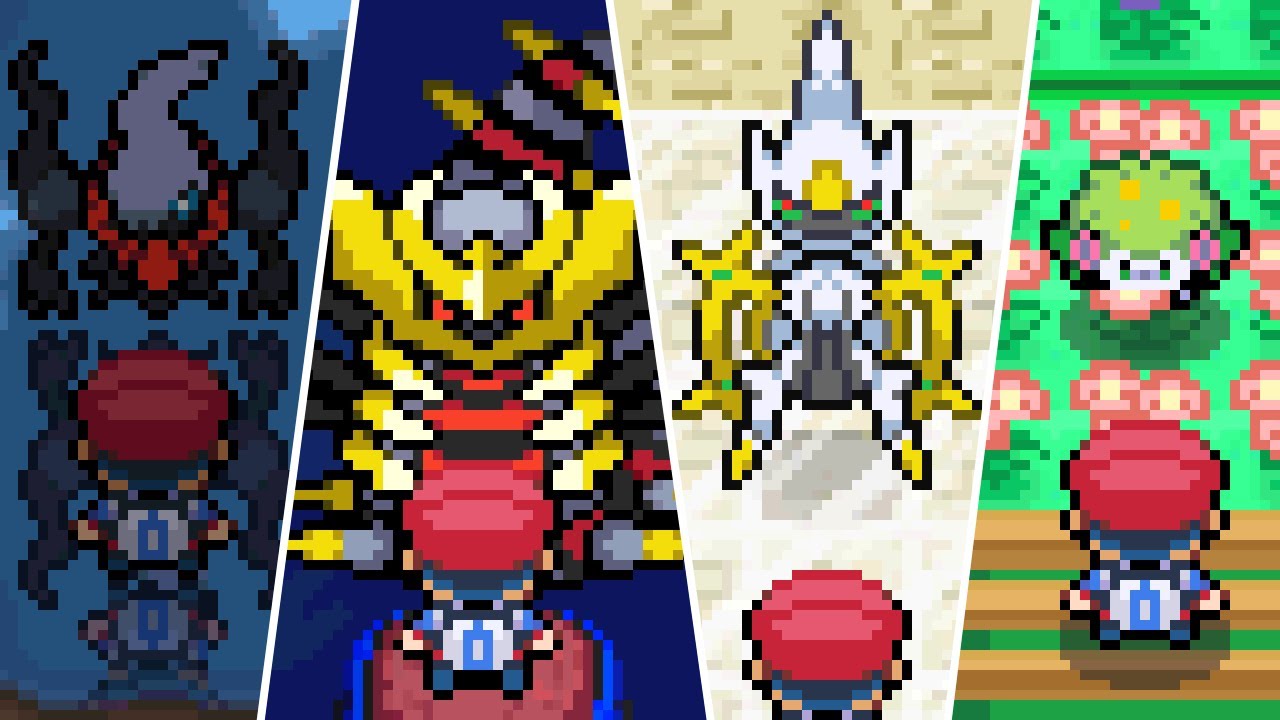 Pokémon Diamond / Pearl - All Legendary Pokémon Locations 