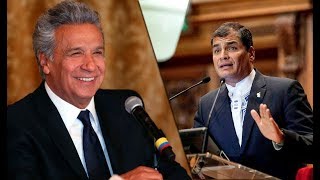 NUEVA  discucion Fuerte de Rafael Correa con periodista de Canal 1