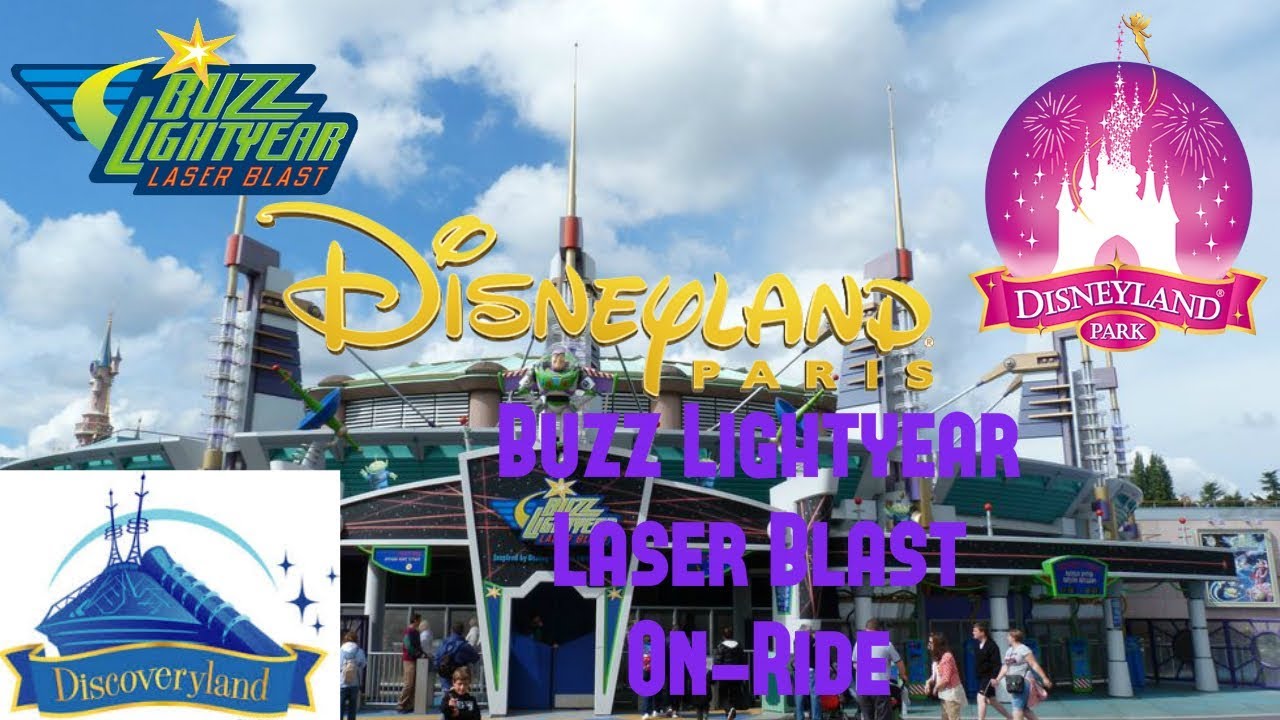 Buzz Lightyear Laser Blast complete On-Ride with queue-Disneyland Paris 29/09/18