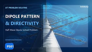 Antenna Theory #13 | Half-Wave Dipole Pattern & Directivity — Problem Solving 1