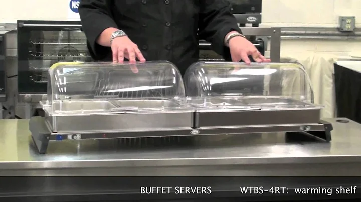 Cadco WARMING SHELF & BUFFET SERVER video 3-20-12
