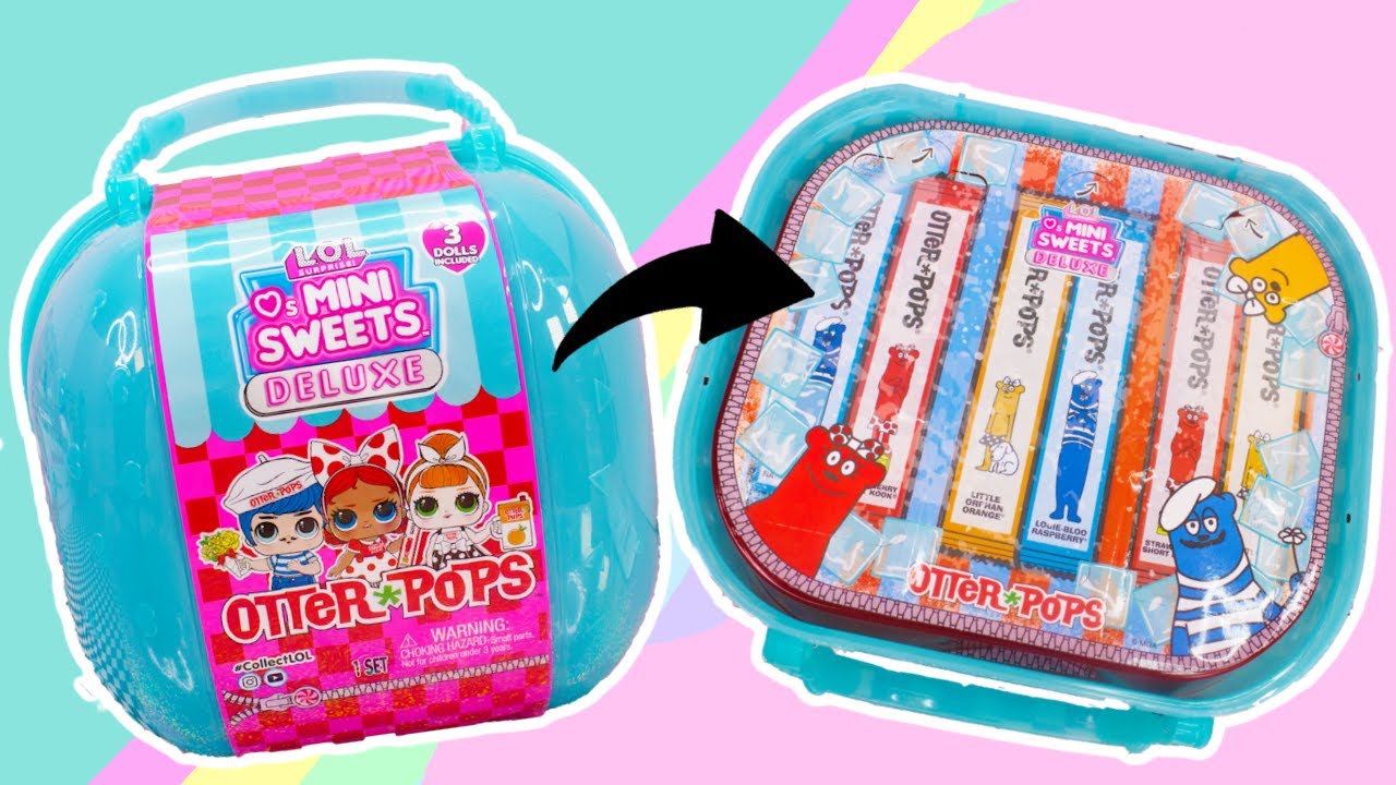 LOL Surprise Loves Mini Sweets Series 1 Deluxe Otter Pops Set