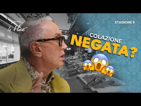 Video Bruno Barbieri chiede uova con würstel: la cameriera si rifiuta di prendere l'ordinazione | 4 Hotel