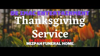 Thanksgiving service for the late Oswald Laing