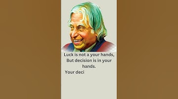 luck is not a your hands#short#viral#education#quote