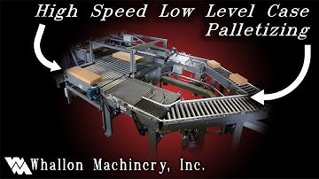 Whallon LP600 Case Palletizer
