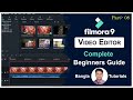ভিডিও এডিটিং করুন সহজেই | Filmora9 Complete Video Editing Tutorial For Beginners-2021 Part:-08