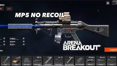 EP #2 | MP5 NO RECOIL BUILD | Arena Breakout