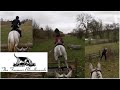 Last bloodhound meet of the season  galloping and jumping over the scenic cotswolds  equestrian